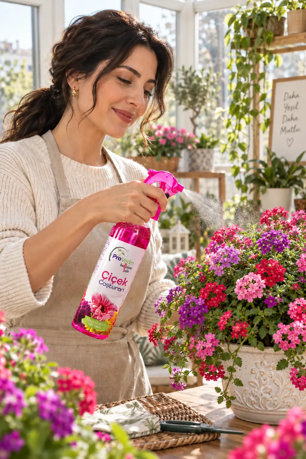 Mine Çiçeği için Bitki Besini Sprey 400 ml – Proverim Çiçek Coşturan 4
